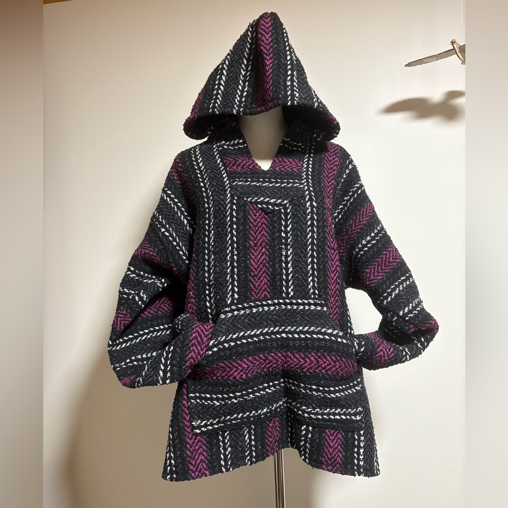 Knit Hooded pullover
